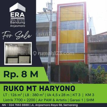 Dijual Ruko di Jl. MT. Haryono, Jagalan