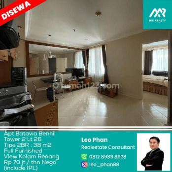 Apartement Batavia Benhill Tower 02 Lt 26, 1BR, Full Furnished