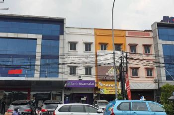 Ruko Lokasi Teramai Pinggir Jalan Protokol, ramai ,2 jalur , dekat dengan Mall