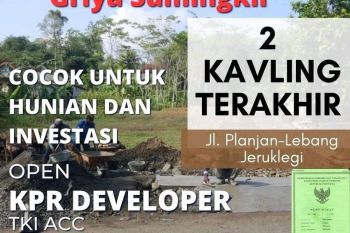 KAVLING MURAH STRATEGIS
