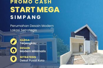 Rumah Baru Indent 3 Bulan Promo Cash Akhir Tahun