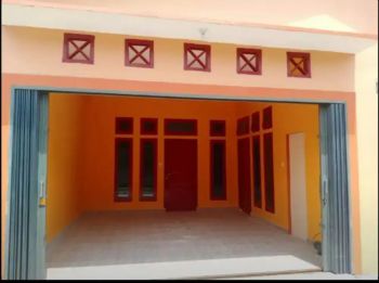 Disewakan rumah bulatan di belakang kampus UIR Marpoyan