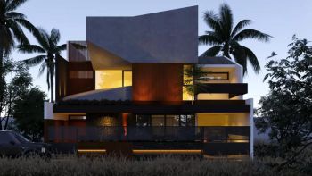 Di jual rumah baru sedang renovasi ada kolam renang di bintaro