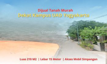 2 Menit Kampus Uad Jogja , Tanah Murah Umbulharjo Kodya