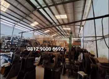 Gudang tanah Luas dijual di Kedaung Tangerang dekat Bandara Soetta