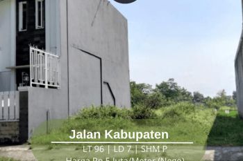 Dekat Ke SKE Tanah SHM Kosong Di Jalan Kabupaten 5 Jutaan Aja