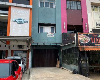 Disewakan ruko 3lt R.Sukamto palembang