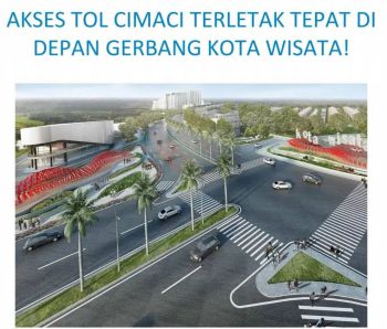 Dijual Murah Ruko Strategis Senkom 138/62 Kota Wisata Cibubur