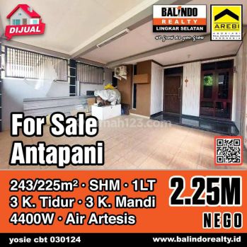 Rumah Hoek Bagus Terawat di Puri Dago, Bandung Dekat Arcamanik