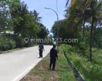 Tanah strategis zona merah Jalan lebar