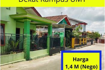 Dijual Cepat! Rumah Bonus Kos Jogja,Dekat Kampus PGRI dan Malioboro