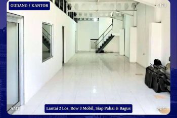 Gudang Kantor Siap Pakai Bagus Sidosermo Indah Wonocolo Surabaya Timur dkt Jiwo