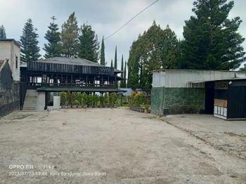 Ex Resto dan Cafe luas 2292 m² di jalan utama Punclut Bandung