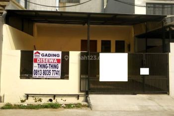 Disewakan Rumah Siap Huni Minimalis di Pondok Gading Utama , Bisa Nego Tipis