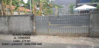 Dijual tanah strategis non komplek di Cipinang Muara