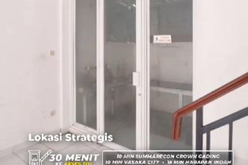 Ruko The Plaza - Panjibuwono City Bekasi Siap Huni 5 Juta ALL IN