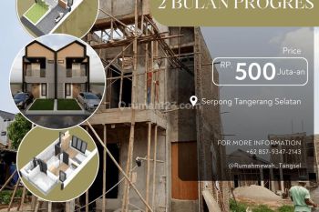 Rumah 2 Lantai Serpong Dekat Kodiklat Tni 500 Jutaan