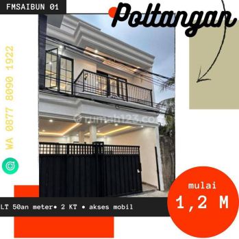 Rumah Baru 2 Lantai Poltangan Termurah Se Jakarta Selatan