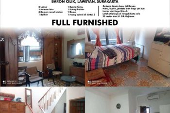 VILLA JAWA KLASIK 2 LANTAI COCOK UNTUK DIJADIKAN HUNIAN