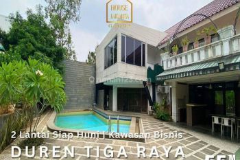 Kantor Duren Tiga Raya 2 Lantai Daerah Komersil Ijin Gedung Hotel Ruko