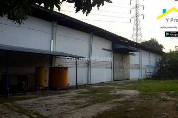 Gudang/Pabrik LT 3.700 m2, LB 1.980 m2 di Karawang Timur