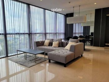 For Sale Casa Domaine, Karet, 2 BR + Maid, Size 147 M2, Low Floor, Good Layout,