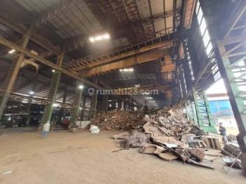Dijual Pabrik Peleburan Besi Luas 8 Ha SHM Tangerang