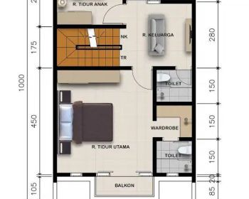 rumah manis 2,5 lantai ldeket tol TB Simatupang siap KPR murah