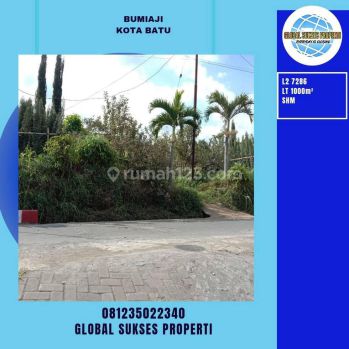 Lahan Bagus Untuk Villa Atau Guest House Luas View Asri Kota Batu