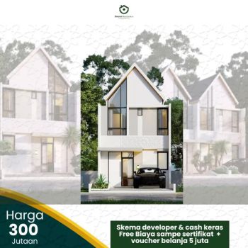 Dijual cepat hunian  scandinavian bonus belanja furniture IKEA