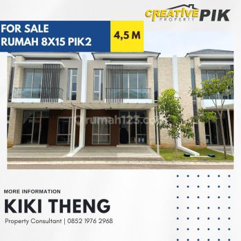 Rumah 8x15 Semi Furnished di Pantai Indah Kapuk 2, Jakarta Utara