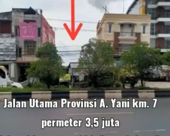 Tanah A. Yani km. 7 Jalan Utama strategi prospek perumahan rumahsakit