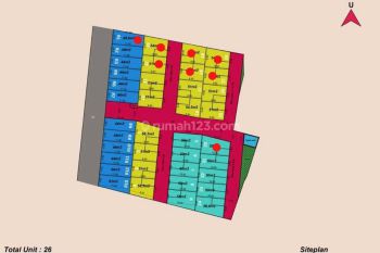 Rumah Bali Style House Lokasi Strategis Harga Murah di Cisalak Cimanggis Depok