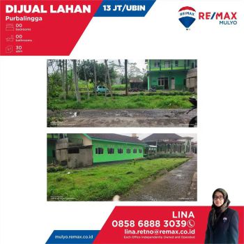 Dijual Lahan 30 Ubin Lokasi Purbalingga