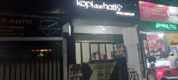 Disewakan tahunan kios ex coffe pinggir jln raya uk4x3 strategis