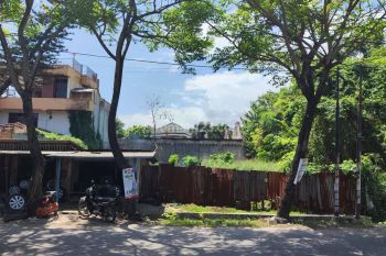 Tanah Pinggir Jalan Raya 556 m2 di Pasar Kangkung Teluk Betung