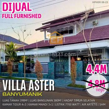 RUMAH DIJUAL VILA ASTER BANYUMANIK SEMARANG ! BAGUS 2 LANTAIi SHM