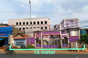 Ruang Usaha + tanah di Jalan Narogong Km.21 Bantar Gebang Bekasi