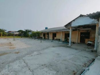 Dijual Gudang + Cafe + Lahan di jalan utama Tambun Utara, Kab Bekasi