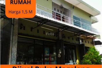 Dijual Murah DP 0 %! Ruko 2 lantai Bonus Rumah, Dekat pasar Salaman
