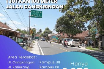 Murah Dan Pekarangan, Tanah Dijual Dekat Exit Toll Prambanan
