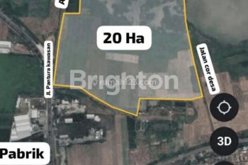 Tanah Zona Industri daerah Kendal Jateng, Lokasi Strategis Noll Jalan Pantura