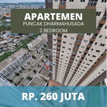 Dijual Murah Apartemen Puncak Dharmahusada 2 BR Dekat Unair C
