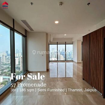 For Sale 57 Promenade Apartement 3br Unfurnished Thamrin Jakpus