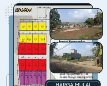 Kavling siap bangun bernuansa pegunungan