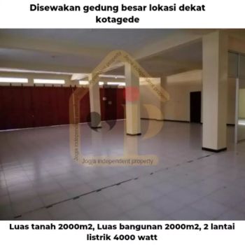 Disewakan gedung besar cocok buat kantor
