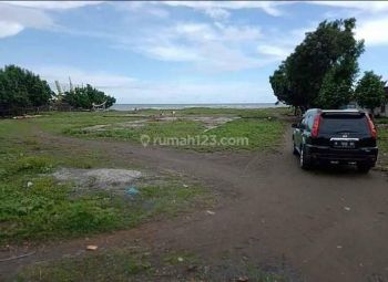 Tanah Tepi Pantai Di Pinggir Jalan Raya Pengambengan Bali