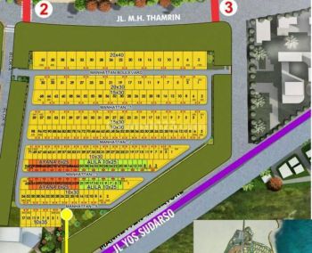 Kavling Manhattan Uk 600m2 Pik2