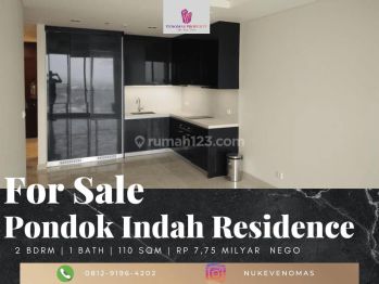Dijual Apartemen Pondok Indah Residence 2 Bedroom Lantai Rendah