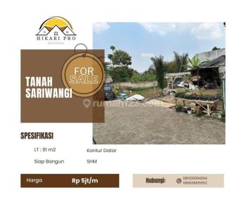 Tanah Siap Bangun Area Sariwangi